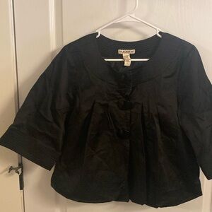 Beautiful black boutique blouse!